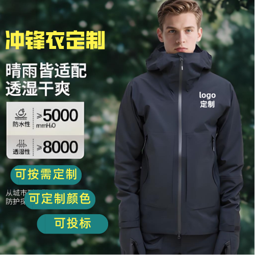 定制工作服選定制沖鋒衣軟殼拼色三合一 定制工作服選定制沖鋒衣軟殼拼色三合一