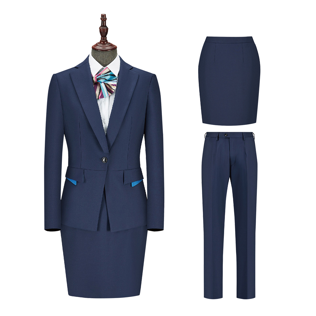 女士修身小西裝定做