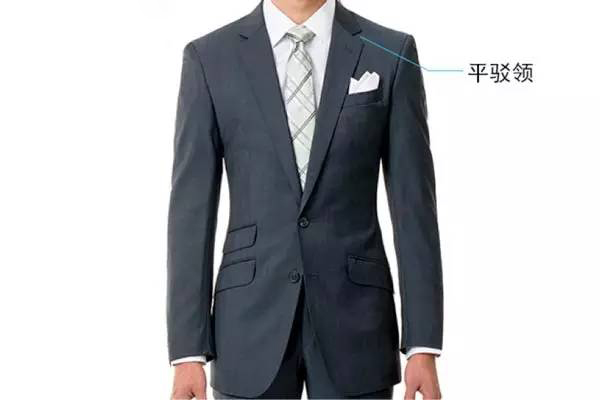 常見的西服領型都有哪些分類?